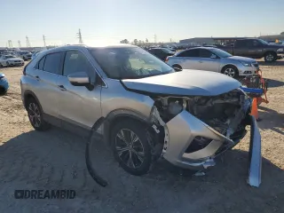 2022 Mitsubishi Eclipse Cross SE with VIN JA4ASWAA9NZ001766, listed as a Copart auction lot 41745525 with 74,377 mi miles and Salvage title. Bid and sale history available at DreamBid. Image 4.