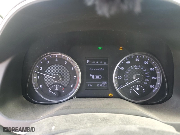 2019 Hyundai Elantra SEL with VIN 5NPD84LF8KH449482, listed as a Copart auction lot 48131345 with 109,920 mi miles and Salvage Title. Bid and sale history available at carsss.com. Image 9.