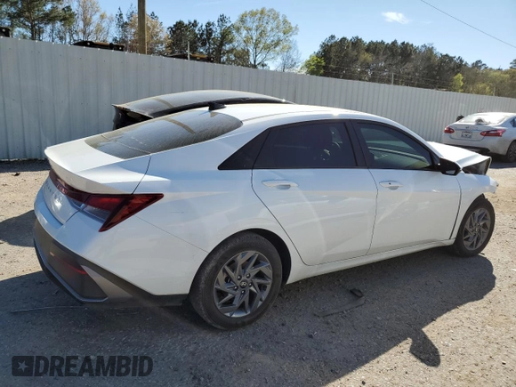 2024 Hyundai Elantra SEL with VIN KMHLM4DG3RU755774, listed as a Copart auction lot 49458605 with 10,842 mi miles and Salvage Title. Bid and sale history available at carsss.com. Image 3.