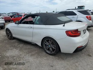 2016 BMW 2 Series M235i with VIN WBA1M1C53GV393976, listed as a Copart auction lot 74225284 with 0 mi miles and Non Repairable. Bid and sale history available at carsss.com. Image 2.