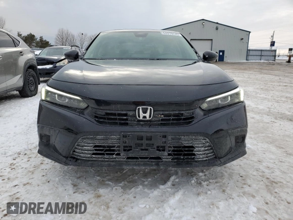 2024 Honda Civic Sedan EX with VIN 2HGFE2F36RH110800, listed as a Copart auction lot 44919745 with 21,221 mi miles and Salvage Title. Bid and sale history available at carsss.com. Image 5.