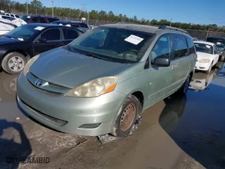 2006 Toyota Sienna CE with VIN 5TDZA23C36S421335, listed as a IAAI auction lot 41737394 with 196,892 mi miles. Bid and sale history available at carsss.com. Image 2.