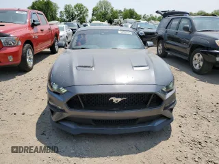 2021 Ford Mustang GT with VIN 1FA6P8CF0M5117502, listed as a Copart auction lot 58995535 with 29,087 mi miles and Salvage title. Bid and sale history available at DreamBid. Image 5.