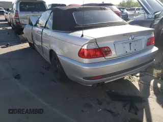 2004 BMW 3 Series 325Ci with VIN WBABW33434PL31379, listed as a Copart auction lot 55993362 with 168,083 mi miles and Salvage title. Bid and sale history available at DreamBid. Image 3.