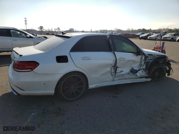 2014 Mercedes-Benz E-Class E 63 AMG S-Model with VIN WDDHF7GB5EA896434, listed as a Copart auction lot 88238905 with 92,986 mi miles and Salvage Title. Bid and sale history available at carsss.com. Image 3.