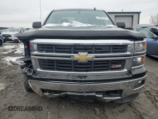 2014 Chevrolet Silverado 1500 LT with VIN 1GCVKREC7EZ258672, listed as a Copart auction lot 44836145 with 155,420 mi miles and Salvage Title. Bid and sale history available at carsss.com. Image 5.