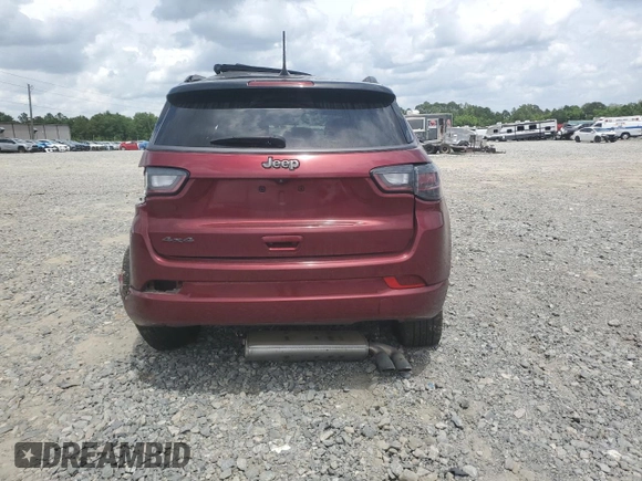 2022 Jeep Compass High Altitude with VIN 3C4NJDCB0NT178556, listed as a Copart auction lot 53898725 with Not Provided miles and Salvage Title. Bid and sale history available at DreamBid. Image 6.