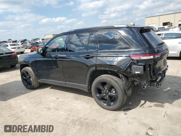 2023 Jeep Grand Cherokee Limited with VIN 1C4RJHBG4PC565860, listed as a Copart auction lot 55860135 with 14,508 mi miles and Salvage title. Bid and sale history available at DreamBid. Image 2.