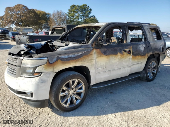 2017 Chevrolet Tahoe Premier with VIN 1GNSCCKC2HR276199, listed as a Copart auction lot 82980544 with 0 mi miles and Non Repairable. Bid and sale history available at carsss.com. Image 1.