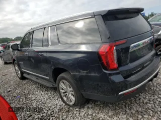 2021 GMC Yukon XL SLT with VIN 1GKS2GKT0MR347434, listed as a Copart auction lot 64186144 with 49,390 mi miles and Salvage Title. Bid and sale history available at carsss.com. Image 2.