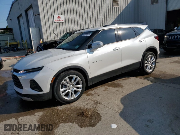 2022 Chevrolet Blazer LT with VIN 3GNKBDRS5NS147095, listed as a Copart auction lot 59040055 with 36,346 mi miles and Salvage title. Bid and sale history available at DreamBid. Image 1.
