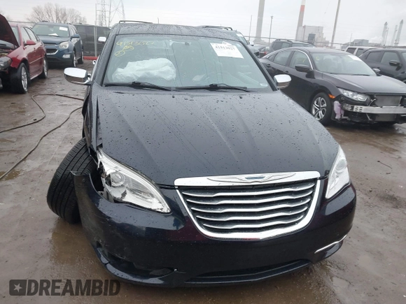 2012 Chrysler 200 Limited with VIN 1C3CCBCG0CN326725, listed as a IAAI auction lot 41513027 with 118,238 mi miles and . Bid and sale history available at DreamBid. Image 12.