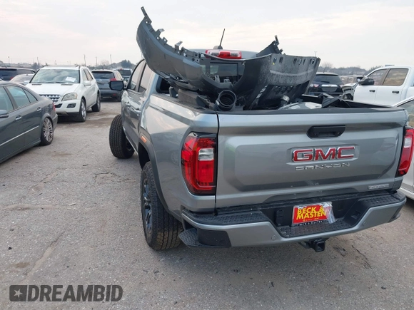 2024 GMC Canyon 2WD Elevation with VIN 1GTP5BEK6R1108099, listed as a IAAI auction lot 41686878 with 3,532 mi miles. Bid and sale history available at carsss.com. Image 3.