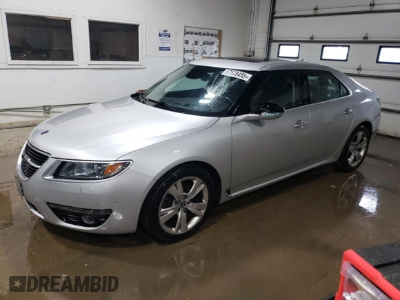 2011 Saab 9-5 Turbo4 z VIN YS3GN4AR5B4007387, wystawiony jako Copart lot #57578455 z przebiegiem 278 323 mil mil oraz Tytuł czysty. Historia ofert i sprzedaży dostępna na DreamBid. Obrazek 1.