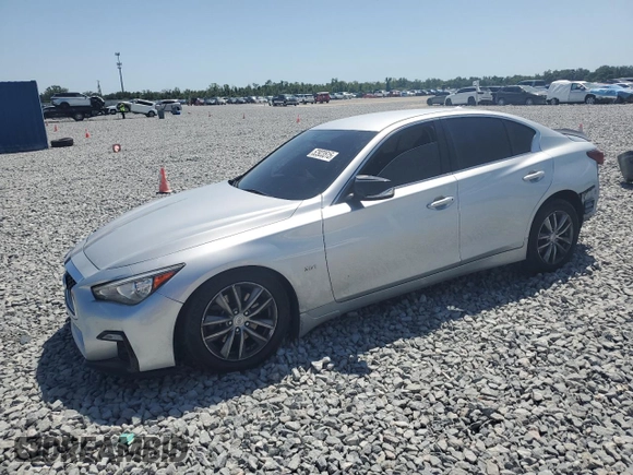 2020 Infiniti Q50 Pure z VIN JN1EV7APXLM204932, wystawiony jako Copart lot #52923515 z przebiegiem 45 194 mil mil oraz Nie do naprawy • Non repairable. Historia ofert i sprzedaży dostępna na DreamBid. Obrazek 1.
