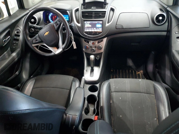 2015 Chevrolet Trax LT with VIN KL7CJRSB3FB223530, listed as a Copart auction lot 81809844 with 98,631 mi miles and Salvage Title. Bid and sale history available at DreamBid. Image 8.
