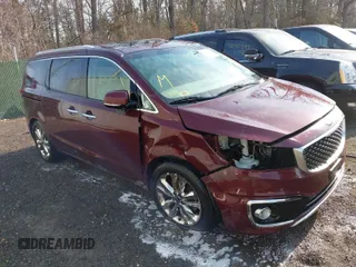 2015 Kia Sedona SX-L with VIN KNDME5C16F6029982, listed as a IAAI auction lot 41699862 with 99,070 mi miles and . Bid and sale history available at DreamBid. Image 1.