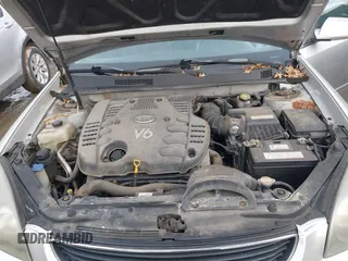 2007 Kia Optima EX with VIN KNAGE124875157565, listed as a IAAI auction lot 41553065 with 189,258 mi miles. Bid and sale history available at carsss.com. Image 10.