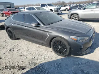 2019 Genesis G70 2.0T Advanced with VIN KMTG34LA5KU030769, listed as a Copart auction lot 48189325 with 100,443 mi miles and Salvage Title. Bid and sale history available at carsss.com. Image 4.