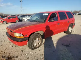 2000 Dodge Durango with VIN 1B4HR28Y1YF145875, listed as a Copart auction lot 87317464 with 0 mi miles and Clean Title. Bid and sale history available at carsss.com. Image 1.