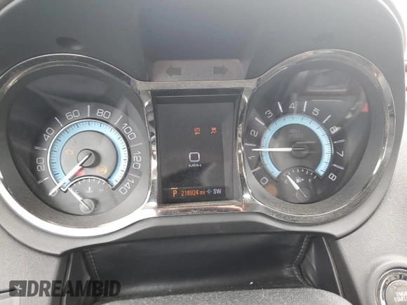 2013 Buick LaCrosse Premium 2 with VIN 1G4GH5E36DF244287, listed as a Copart auction lot 58830115 with 218,924 mi miles and Salvage title. Bid and sale history available at DreamBid. Image 9.