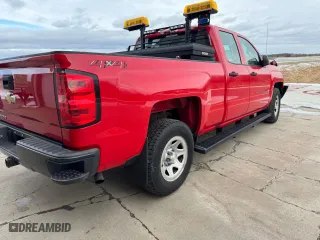 2018 Chevrolet Silverado 1500 Work Truck with VIN 1GCVKNEH4JZ347145, listed as a Copart auction lot 42013045 with 97,772 mi miles and Clean Title. Bid and sale history available at carsss.com. Image 4.