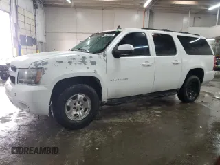 2012 Chevrolet Suburban LT with VIN 1GNSKJE7XCR179086, listed as a Copart auction lot 45401695 with 241,998 mi miles and Salvage Title. Bid and sale history available at carsss.com. Image 1.