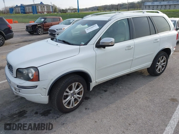 2013 Volvo XC90 Premier Plus with VIN YV4952CY7D1664573, listed as a IAAI auction lot 41928055 with 167,543 mi miles. Bid and sale history available at carsss.com. Image 2.