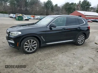 2018 BMW X3 xDrive30i with VIN 5UXTR9C50JLD72700, listed as a Copart auction lot 51927025 with 100,638 mi miles and Salvage Title. Bid and sale history available at DreamBid. Image 1.