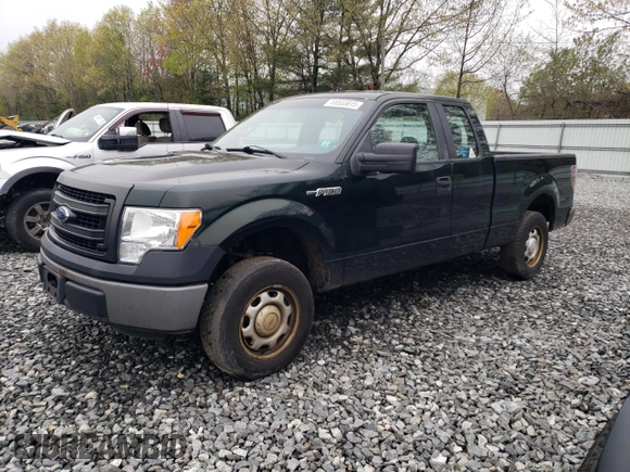 2013 Ford F-150 XL with VIN 1FTEX1CM0DFB76829, listed as a Copart auction lot 55533815 with 195,353 mi miles and Clean title. Bid and sale history available at DreamBid. Image 1.