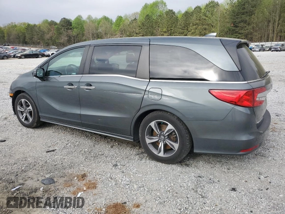 2018 Honda Odyssey Touring with VIN 5FNRL6H8XJB071561, listed as a Copart auction lot 51842215 with 63,828 mi miles and Salvage Title. Bid and sale history available at carsss.com. Image 2.