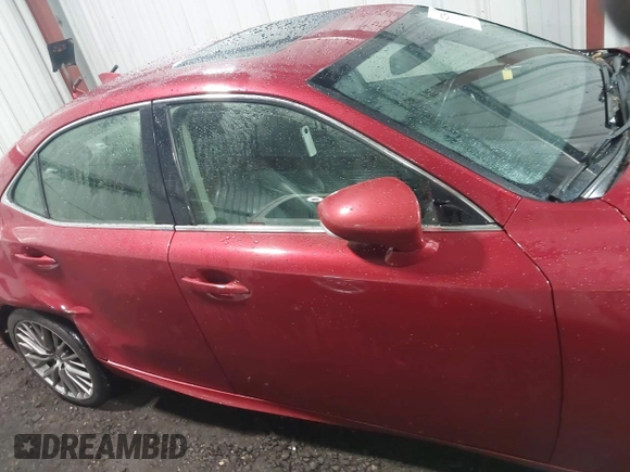2014 Lexus IS 250 with VIN JTHCF1D25E5013154, listed as a IAAI auction lot 42235666 with 128,760 mi miles and . Bid and sale history available at DreamBid. Image 13.