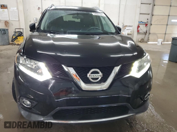 2014 Nissan Rogue SV with VIN 5N1AT2MT3EC838312, listed as a Copart auction lot 54681925 with 137,174 mi miles and Salvage Title. Bid and sale history available at DreamBid. Image 5.