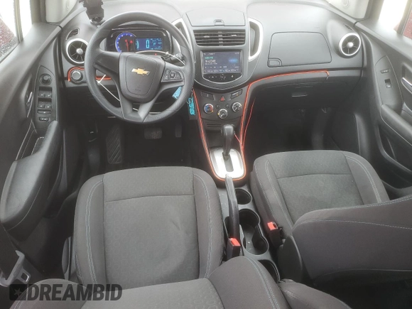 2015 Chevrolet Trax LS with VIN KL7CJPSB3FB248464, listed as a Copart auction lot 54490715 with 126,059 mi miles and Non Repairable. Bid and sale history available at carsss.com. Image 8.