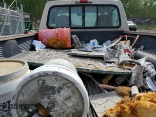 1997 Ford Ranger XLT with VIN 1FTCR10A1VUA08920, listed as a Copart auction lot 53624765 with 228,348 mi miles and Salvage Title. Bid and sale history available at carsss.com. Image 10.
