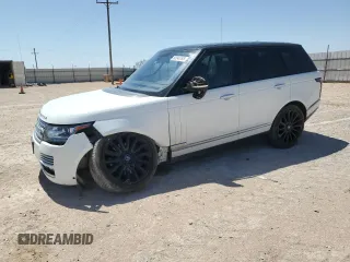 2015 Land Rover Range Rover Supercharged Autobiography z VIN SALGV2TF0FA219001, wystawiony jako Copart lot #52343795 z przebiegiem 97 333 mil mil oraz Szkoda całkowita • Salvage title. Historia ofert i sprzedaży dostępna na DreamBid. Obrazek 1.
