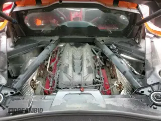 2023 Chevrolet Corvette 2LT with VIN 1G1YB2D42P5109068, listed as a Copart auction lot 69297175 with 16,199 mi miles and Salvage title. Bid and sale history available at DreamBid. Image 13.