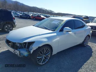 2014 Lexus IS 250 with VIN JTHCF1D21E5005746, listed as a IAAI auction lot 41892900 with 136,295 mi miles. Bid and sale history available at carsss.com. Image 6.