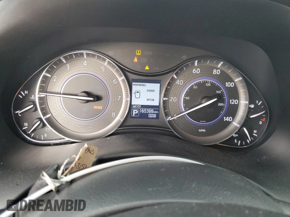 2014 Infiniti QX80 with VIN JN8AZ2NF3E9551761, listed as a Copart auction lot 83954674 with 165,388 mi miles and Salvage Title. Bid and sale history available at DreamBid. Image 9.
