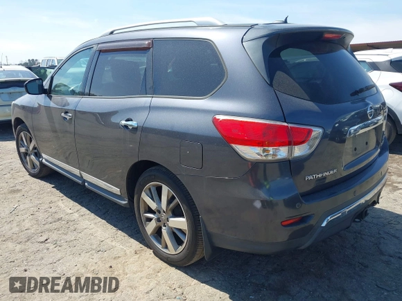 2014 Nissan Pathfinder S with VIN 5N1AR2MM3EC603111, listed as a IAAI auction lot 41815459 with 169,276 mi miles and . Bid and sale history available at DreamBid. Image 3.