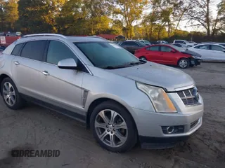 2012 Cadillac SRX Premium Collection with VIN 3GYFNFE36CS509048, listed as a IAAI auction lot 40636427 with 104,001 mi miles. Bid and sale history available at carsss.com. Image 1.