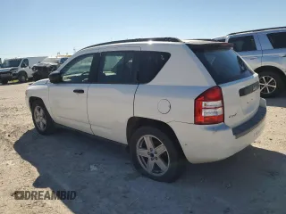 2007 Jeep Compass Sport with VIN 1J8FF47W07D120709, listed as a Copart auction lot 49653095 with 172,538 mi miles and Salvage Title. Bid and sale history available at carsss.com. Image 2.