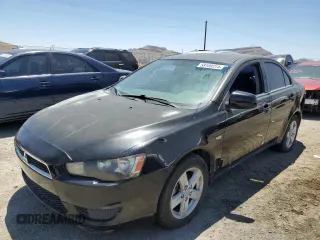 2009 Mitsubishi Lancer ES with VIN JA3AU26U19U032068, listed as a Copart auction lot 58180314 with 163,321 mi miles and Salvage Title. Bid and sale history available at carsss.com. Image 1.
