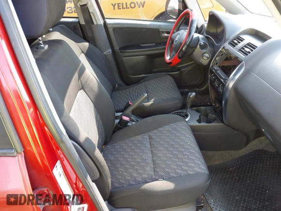 2007 Suzuki SX4 with VIN JS2YB413375101517, listed as a IAAI auction lot 40341122 with 118,461 mi miles. Bid and sale history available at carsss.com. Image 5.