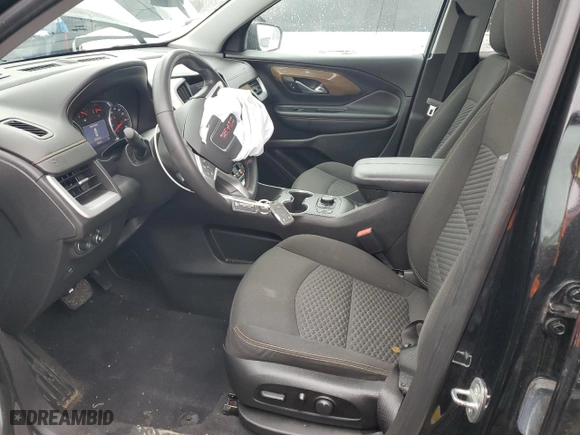 2020 GMC Terrain SLE with VIN 3GKALTEVXLL330404, listed as a Copart auction lot 46897335 with 35,613 mi miles and Salvage Title. Bid and sale history available at carsss.com. Image 7.