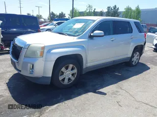 2010 GMC Terrain SLE-1 with VIN 2CTFLCEW0A6276238, listed as a IAAI auction lot 42017808 with 168,853 mi miles. Bid and sale history available at carsss.com. Image 2.