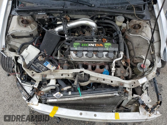2003 Honda Civic LX with VIN 1HGEM21543L059167, listed as a Copart auction lot 65871424 with 176,835 mi miles and Salvage Title. Bid and sale history available at DreamBid. Image 12.