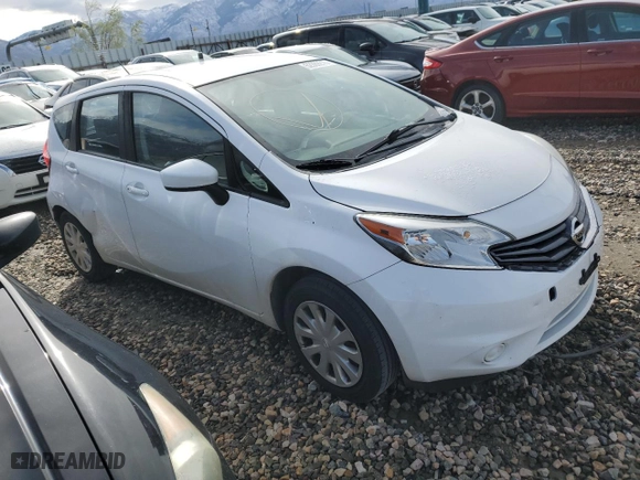2016 Nissan Versa Note S with VIN 3N1CE2CP7GL390338, listed as a Copart auction lot 52369215 with 145,842 mi miles and Clean Title. Bid and sale history available at carsss.com. Image 4.