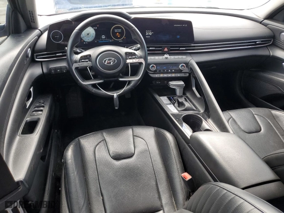2023 Hyundai Elantra Limited with VIN KMHLP4AG1PU509248, listed as a Copart auction lot 46309385 with 63,165 mi miles and Salvage Title. Bid and sale history available at carsss.com. Image 8.