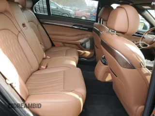2022 Genesis G90 3.3T Premium with VIN KMTF34PA7NU096590, listed as a Copart auction lot 52722865 with 12,930 mi miles and Salvage Title. Bid and sale history available at carsss.com. Image 10.